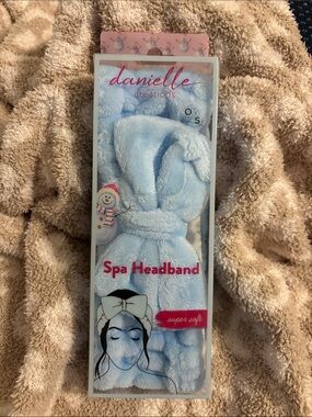 Danielle Creations Light Blue Spa Headband - Super Soft